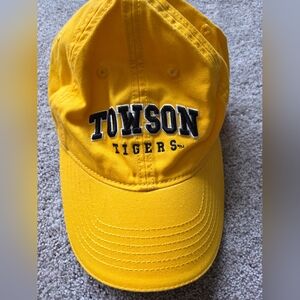 Towson Tigers Yellow Baseball Hat